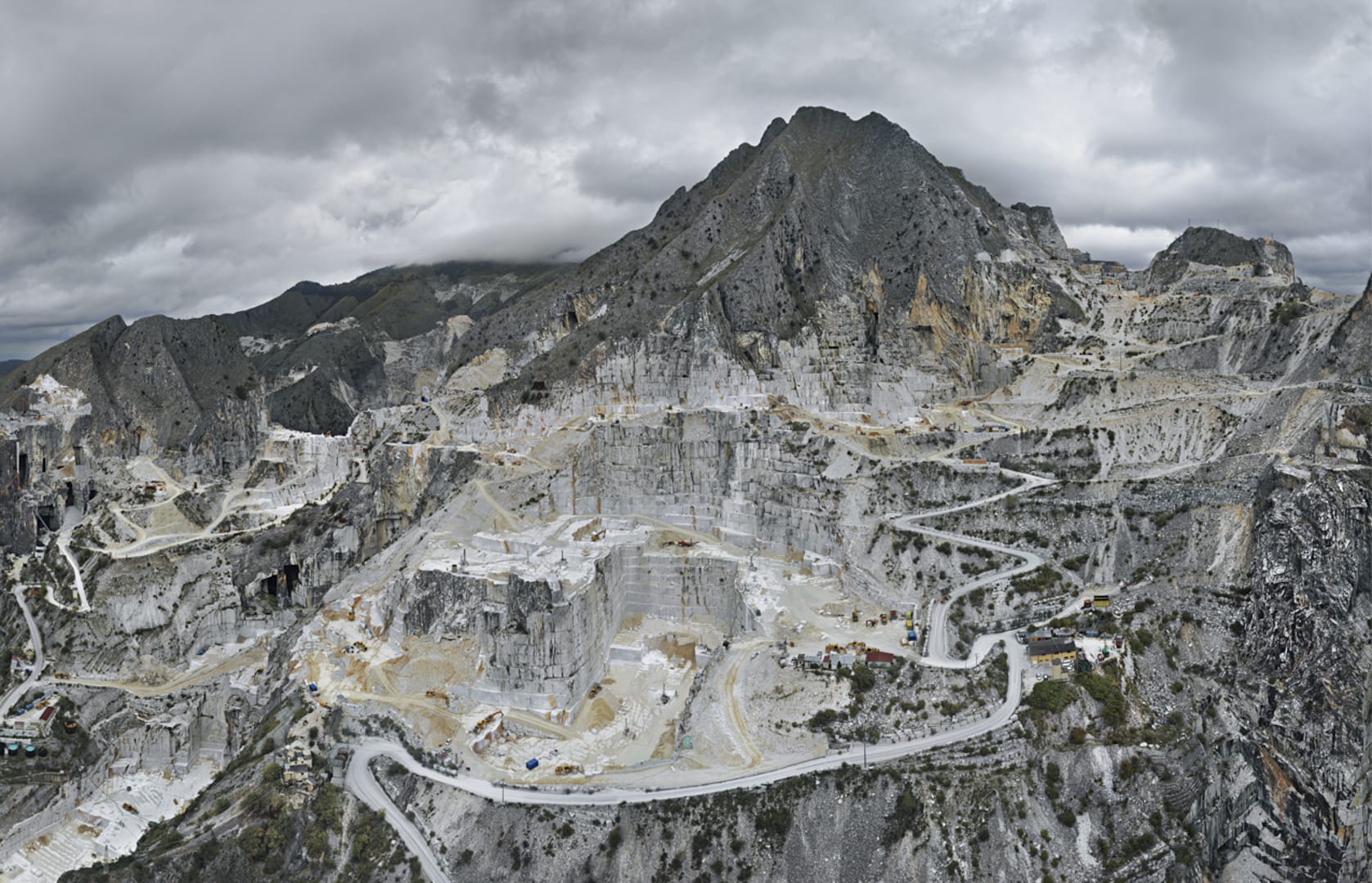 Carrara-Marble Quarries + Portovenere