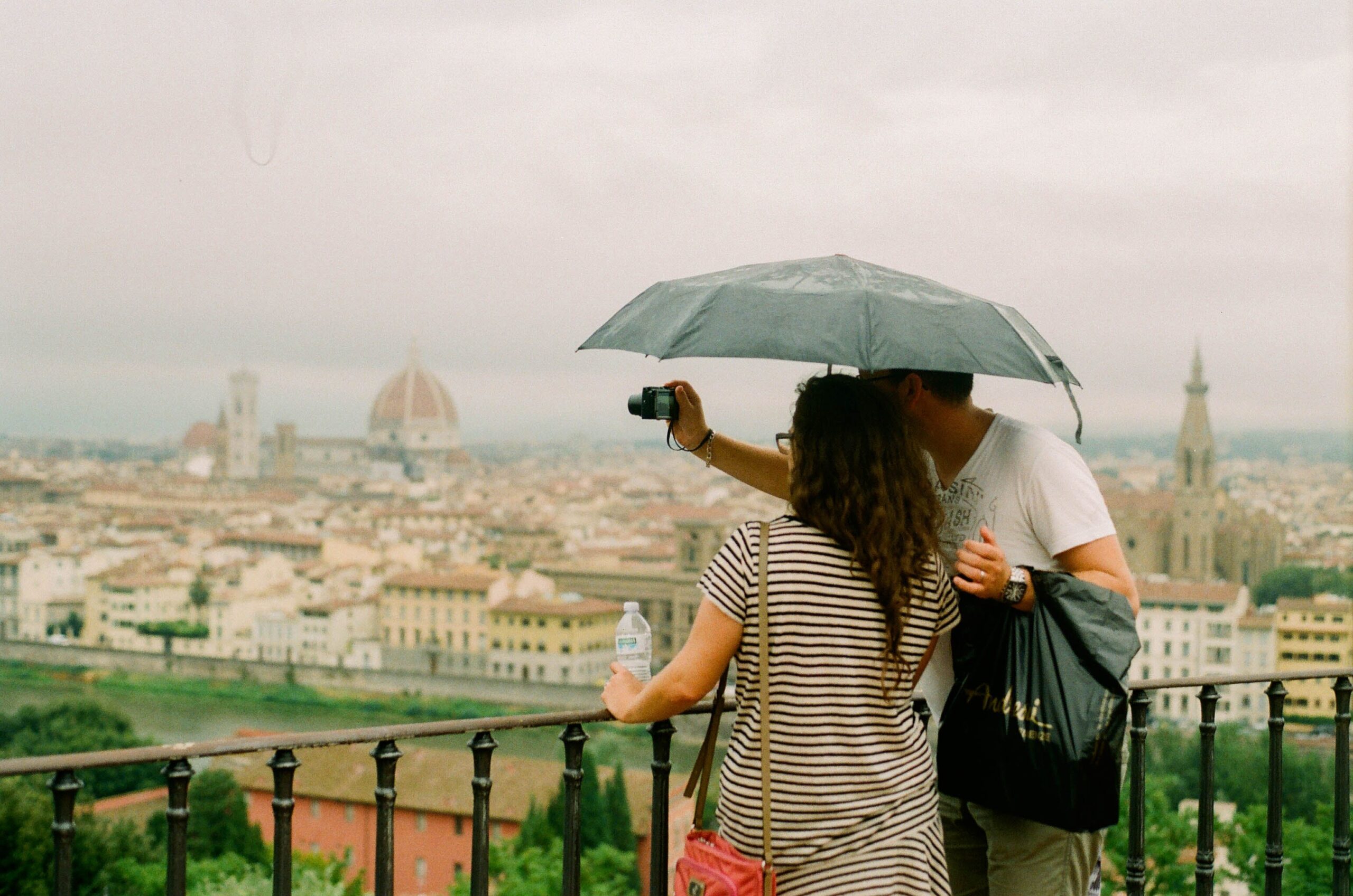 Pisa and Florence (rainy day)